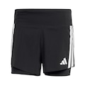 Shorts adidas Bolso Gel 2 Em 1 Adizero Running - Masculina PRETO