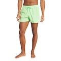 Short de Natação adidas Três Listras - Masculino VERDE CLARO/BRANCO