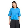 Camiseta Boyfriend adidas Essentials Big Logo - Feminina AZUL