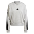 Blusão adidas Essentials Três Listras - Feminina CINZA