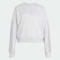 Blusão adidas Essentials Três Listras - Feminina CINZA CLA/PRATA