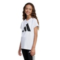 Camiseta adidas Essentials - Infantil BRANCO/PRETO