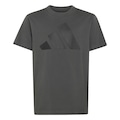 Camiseta adidas Essentials - Infantil CINZA/PRETO