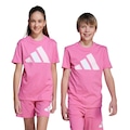 Camiseta adidas Essentials - Infantil ROSA