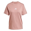 Camiseta adidas Essentials Três Listras - Feminina ROSA