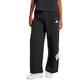 Calça adidas Barras Abertas Future Icons Três Listras - Feminina PRETO