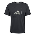 Camiseta Treino adidas Estampada Camo Logo Climacool - Masculina PRETO