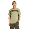 Camiseta adidas Tiro 25 Essentials - Masculina VERDE ESCURO