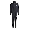 Agasalho adidas Malha Sportswear Basic Três Listras - Masculino PRETO