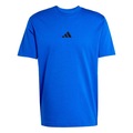 Camiseta adidas Malha Simples Essentials Small Logo - Masculina AZUL