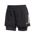 Shorts adidas 2 Em 1 Own The Run Climacool - Feminina PRETO