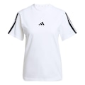 Camiseta adidas Essentials Três Listras - Feminina BRANCO