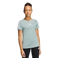 Camiseta Treino adidas Essentials Três Listras Infantil VERDE CLARO