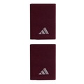 Munhequeiras adidas Tennis Grande com 2 Unidades - Adulto VINHO/PRATA