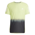 Camiseta adidas Own The Run Climacool Colorblock - Masculina VERDE