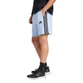 Short Moletinho adidas Essentials Três Listras - Masculino AZUL CLARO/PRETO