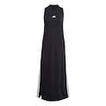 Vestido adidas Costas Nadador Longo Essentials Três Listras - Feminino PRETO