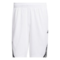 Shorts adidas Basquete Legends Três Listras - Masculina BRANCO/PRETO