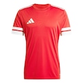 Camiseta Masculina adidas Squadra 25 VERMELHO