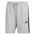 Short Moletinho adidas Essentials Três Listras - Masculino CINZA