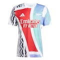 Camisa Arsenal 24/25 adidas Pré-Jogo - Masculina VERMELHO