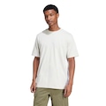 Camiseta adidas Malha Simples Essentials Três Listras - Masculina BEGE