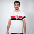 Camiseta do São Paulo Retrômania Capitão 2008 - Masculina BRANCO