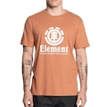 Camiseta Element Vertical Logo - Masculino LARANJA