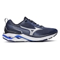 TÊNIS MIZUNO WAVE DYNASTY 6 - MASCULINO AZUL ESC/PRETO