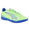 Chuteira Futsal Puma Ultra 5 Play - Adulto VERDE CLA/AZUL