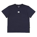 Camiseta Billabong Bracket Wave Plus Size SM25 - Masculina AZUL ESCURO