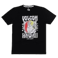 Camiseta Volcom Aloha Rooster SM25 - Masculina PRETO