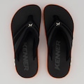 Chinelo Kenner Kivah New Force - Masculino PRETO/LARANJA