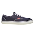 Tênis Rainha Mont Car V Casual Marinho e Branco - Masculino AZUL