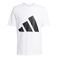Camiseta adidas Essentials Big Logo - Masculina BRANCO