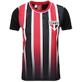 Camisa do São Paulo Braziline Romper - Masculina PRETO/VERMELHO