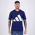 Camiseta adidas Big Logo - Masculina AZUL ESCURO
