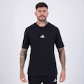 Camiseta adidas 3 Stripes Logo - Masculina PRETO