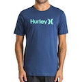 Camiseta Hurley O&O Solid SM25 - Masculina AZUL ESCURO