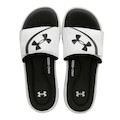 Chinelo Under Armour Ignite VI SL Slide - Unissex BRANCO/PRETO