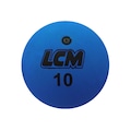 Bola de Borracha Lcm N°10 AZUL/PRETO