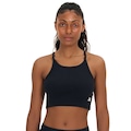 Top New Balance Canelado Small Logo - Feminino PRETO