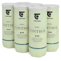 Bola de Tênis Tretorn Serie+ Control Pack com 6 tubos VERDE