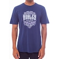 Camiseta Hurley Label - Masculina AZUL ESCURO
