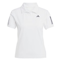 Camisa Polo adidas Club Tennis Climacool 3-Stripes - Feminina BRANCO