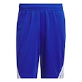 Shorts Basquete adidas Legends Três Listras - Masculino AZUL/BRANCO