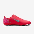 Chuteira de Campo Nike Vapor 16 Club - Adulto ROSA/VERDE CLA