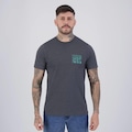 Camiseta Hurley Stamp - Masculina PRETO