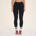 Legging New Balance Canelada Small Logo Feminina PRETO