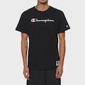 Camiseta Champion Logo Life - Masculina PRETO